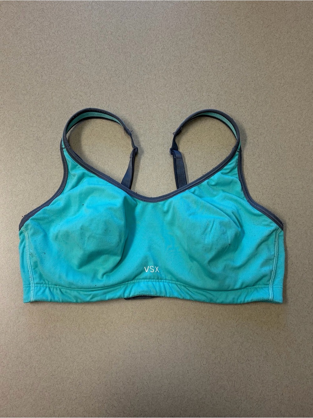 Victoria Secret VSX Turquoise Blue Medium-Impact Sports Bra